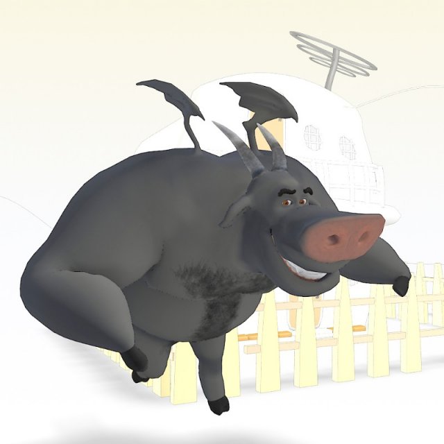 dickens 3D 모델 .c4d .max .obj .3ds .fbx .stl .blend 
