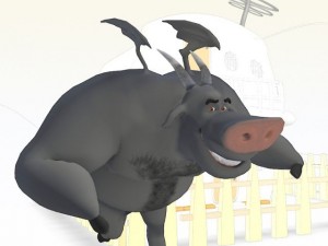 dickens 3D Model