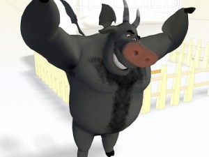 dickens 3D 모델