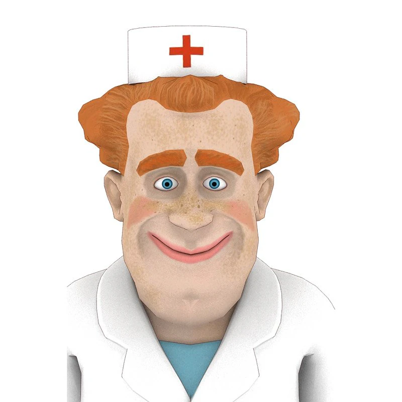 dr aybolit 3D Model .c4d .max .obj .3ds .fbx .stl .blend