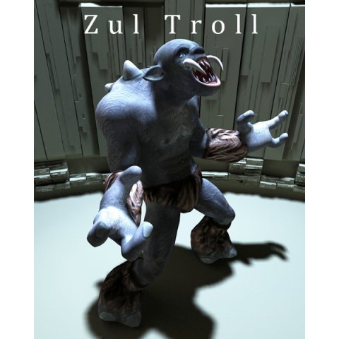 zul troll Modelo 3D .c4d .max .obj .3ds .fbx .stl .blend 