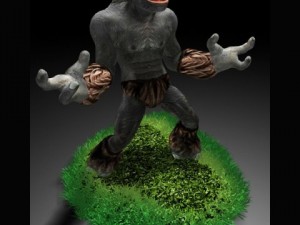 zul troll Modelo 3D