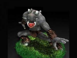 zul troll Modelo 3D