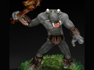 zul troll Modelo 3D