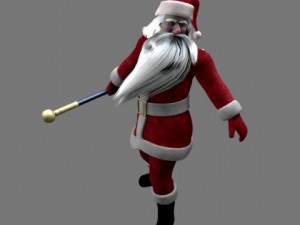 joulupukki Modello 3D