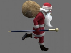 joulupukki Modello 3D