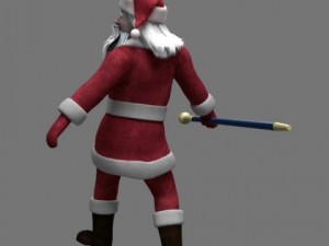 joulupukki Modello 3D