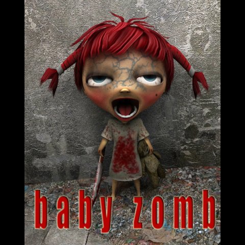 baby zomb 3D मॉडल .c4d .max .obj .3ds .fbx .stl .blend 