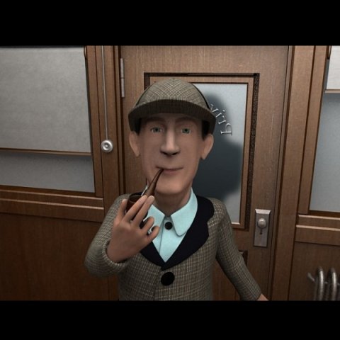 detective holms 3D Model .c4d .max .obj .3ds .fbx .stl .blend 