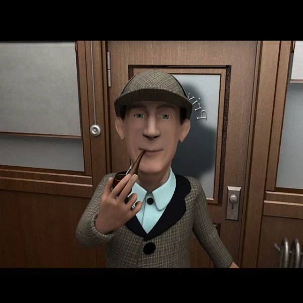 detective holms 3D Model .c4d .max .obj .3ds .fbx .stl .blend 