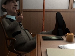 detective holms 3D Model