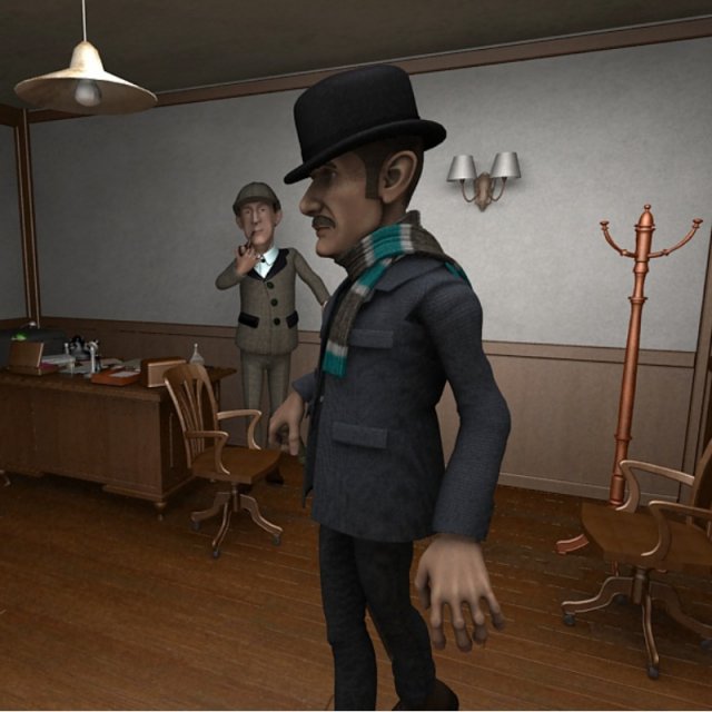 watson Modello 3D .c4d .max .obj .3ds .fbx .stl .blend 