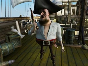 समुद्री डाकू चकमक पत्थर 3D मॉडल