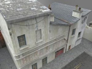 french village 3D 모델