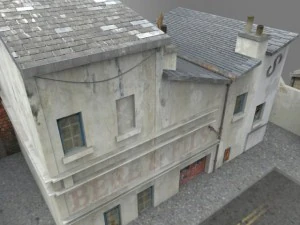 french village 3D Model