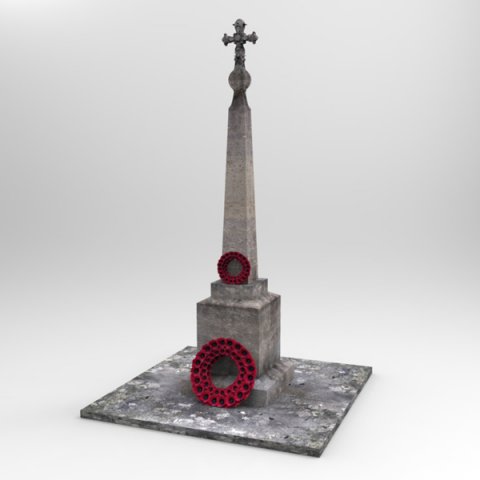 memorial Modelo 3D .c4d .max .obj .3ds .fbx .stl .blend 