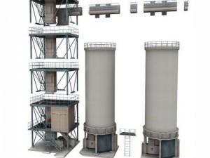 fuel plant 3D Model