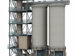 fuel plant 3D Model