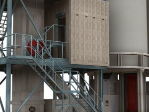 fuel plant 3D Model
