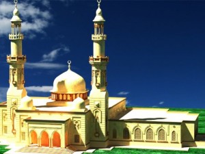 the great mosque Modèle 3D