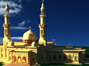 the great mosque Modelo 3D