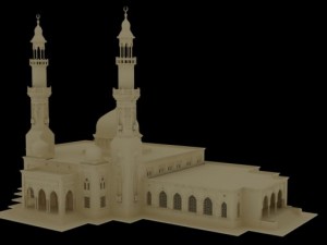 the great mosque Modelo 3D