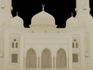 the great mosque Modelo 3D