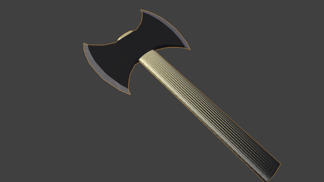 hatchet 3D 模型 .c4d .max .obj .3ds .fbx .stl .blend 