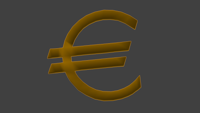 euro Modèle 3D .c4d .max .obj .3ds .fbx .stl .blend 
