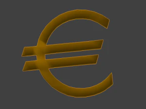 euro Modèle 3D