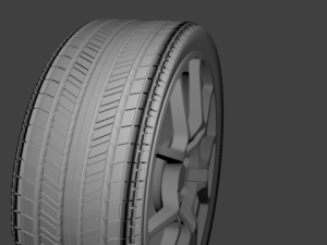 wheel 3D 模型