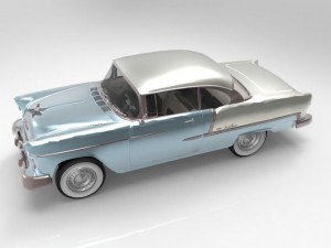 chevrolet bel air 1955 3D Model