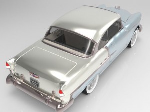1955 chevy bel air model car clearance
