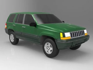 jeep grand cherokee 94 3D Model