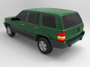 jeep grand cherokee 94 3D Model