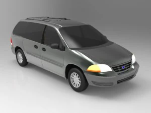 ford windstar 2000 3D Model