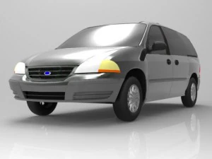 ford windstar 2000 3D Model