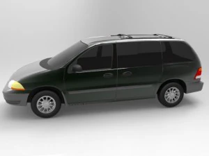 ford windstar 2000 3D Model