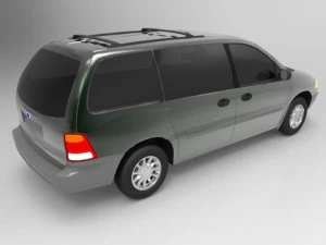 ford windstar 2000 3D Model