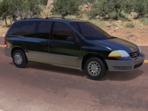 ford windstar 2000 3Dモデル