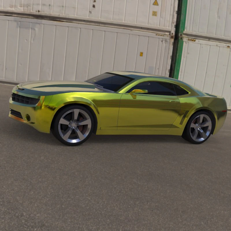 chevrolet camaro concept 2006 3D Model .c4d .max .obj .3ds .fbx .stl .blend 