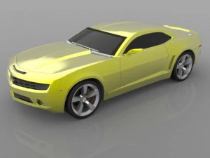 chevrolet camaro concept 2006 3D Model