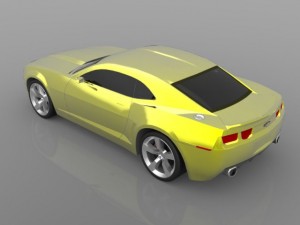 chevrolet camaro concept 2006 3D Модель