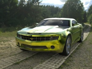 chevrolet camaro concept 2006 3D Модель