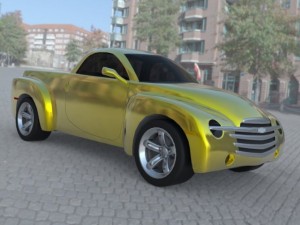 chevy ssr 2003 3D Model