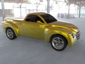 chevy ssr 2003 3D Model