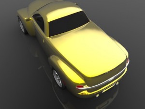 chevy ssr 2003 3D Model