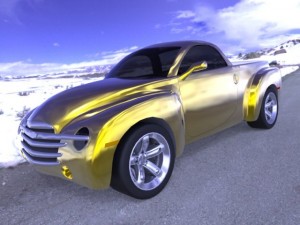 chevy ssr 2003 3D Model