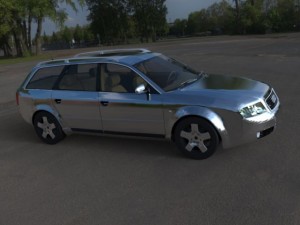 audi a6a avant 2001 3Dモデル