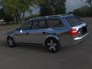 audi a6a avant 2001 3Dモデル